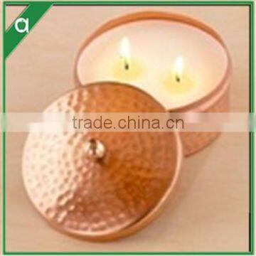 Tea Light Scented Candle in Copper Container photo-2