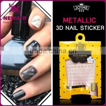 New Air Custom Fashional 3d Adhesive Acrylic Decoration Nail art