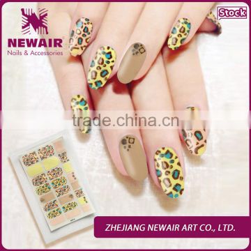 New product 2016 nails ssupplies sticker seals nail wrap cheap accessories nail sticker