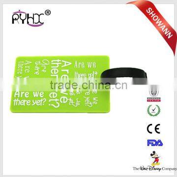 PVC Travel Luggage Suitcase Labels ID Tags Business Card Holder