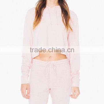 OEM Service China Factory Fitness Women Clothing Zipper Hoodie