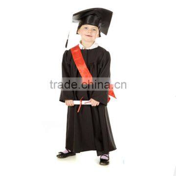 Black Graduation Gown/ Children Graduation Gown