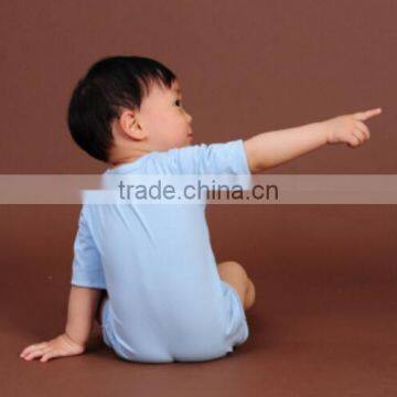 Oem Infant Baby Plain Romper With Embroidery / Baby Suit / Infant Romper photo-2