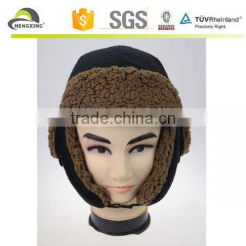 Plain 5 Panel Cap With Earflaps Design 5 Panel Caps Inside A Knot in Velvet photo-5