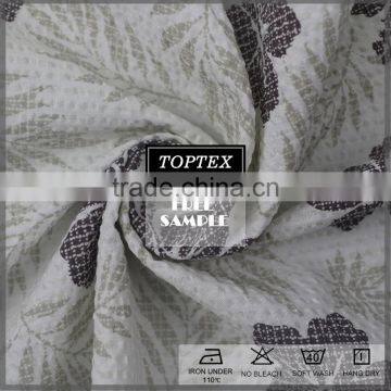 Floral Printed Fabkric/seersuck/cotton Fabric photo-3