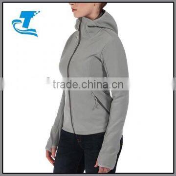 Grey Soft Shell Jackets Soft Shell Softly Jacket Woman photo-3