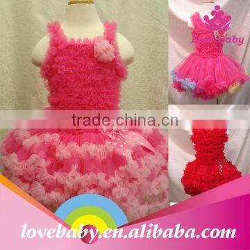 Baby Lace Fluffy Chiffon Children Lace Dress LBE4092290 photo-4