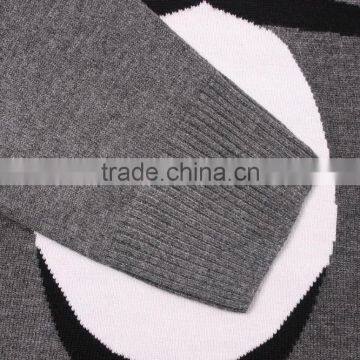 Cartoon Cotton V Neck Crochet Sweater Pattern photo-4