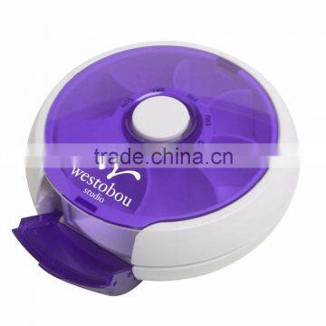 Push-It Pill Dispenser - Has a Push Button Center to Rotate Daily Dosage of Tablets or Capsules and Comes With Your Logo photo-4