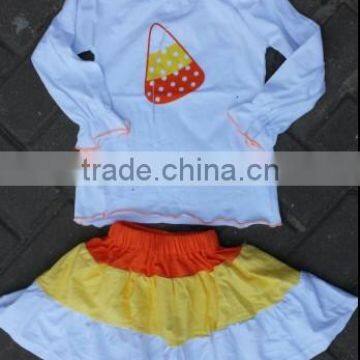 Toddler Kids Children Baby Girls Thanksgiving Outfits Girls Turkey Pants Sets Girls Fall Boutique Outfits Girls Wholesale Sets photo-4