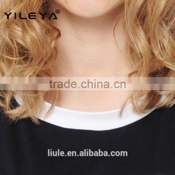 Sports Style Latest 2015 Summer Elegant Shirts for Ladies With Paillettes Decoration photo-6