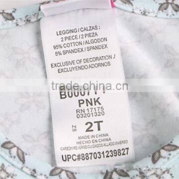 Summer Boutique Girl Printed Clothing Cotton Cinched Waist Baby Dress New Style photo-5