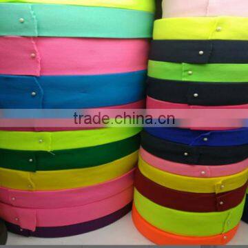 hi-ana ribbon 135 Wholesale wide colorful elastic band/decorative bra straps