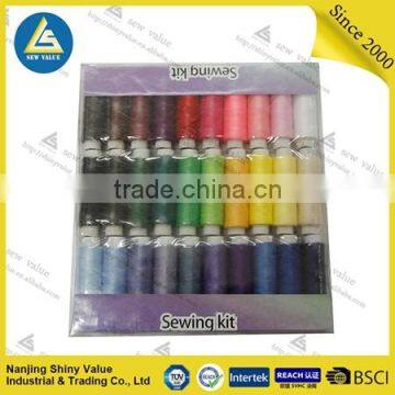 Wholesale Polyester Sewing Thread 64pcs Colorful Sewing Thread Kit Set photo-2