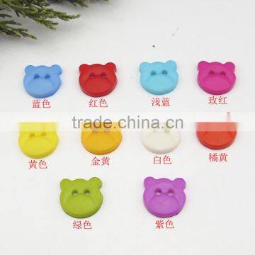 Button button buttons monopoly wholesale two Cubs 13mmdiy Kids Buckle candy -color button