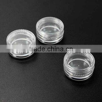 Excellent New 12x9x1.6cm Plastic Box For Jewelry Beads Pills Storage & 12 Round Organizer Containers Jars Bottle Best Promotion photo-4