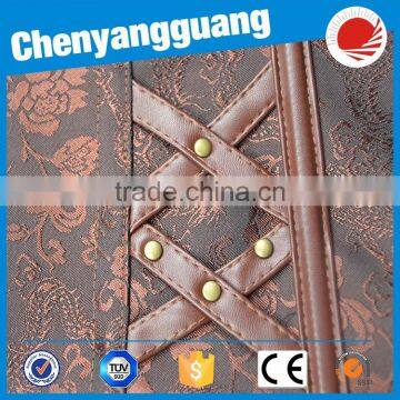 CYG-burlesque Corset Vintage Costumes Corset Busk Plus Size photo-3