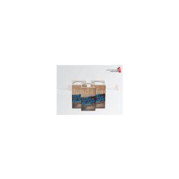 Foldable Boxes , Printed Corrugated Cardboard Boxes , Paper Box With Handle CMYK Printed