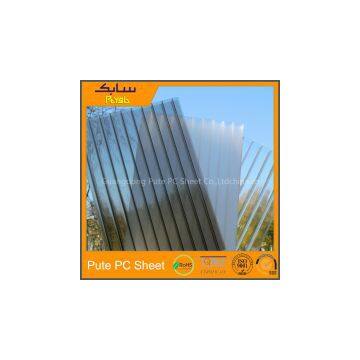 foshan polycarbonate sheet multi wall polycarbonate bronze/clear panel