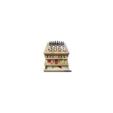 Sell XF962 10-in-1Wooden Game Set