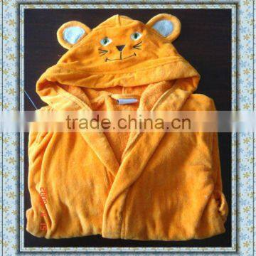 Animal Bathrobe For Baby