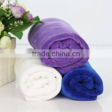 microfiber brushed towel