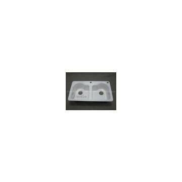 cast iron kitchen sink