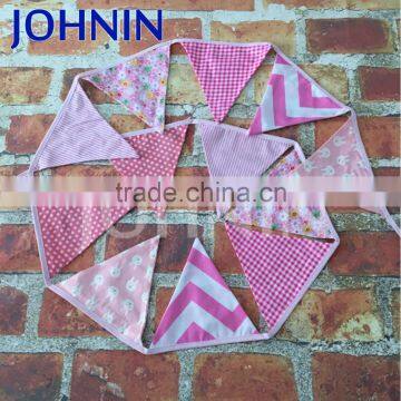 Wholesale Best Sale Ready Design Double Layers Cotton Flag Bunting