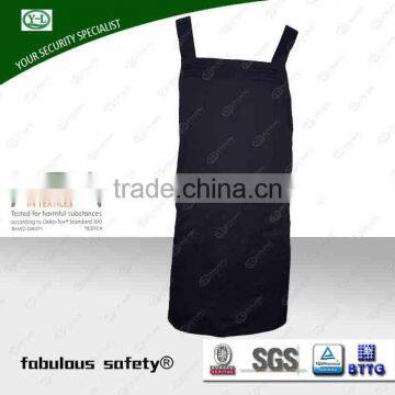 flame retardant 100% cotton THPC fireproof apron for kitchen flame retardant apron