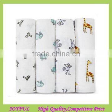 100% Cotton Newbron Swaddle Wrap Baby Muslin Blanket