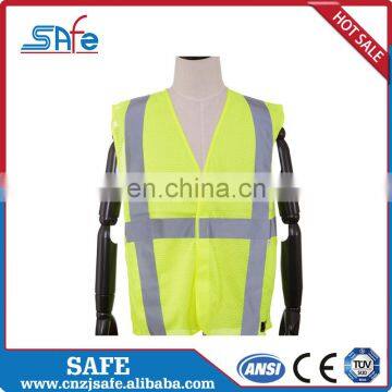 ANSI.MESH reflective clothing with stripes tape for workwere