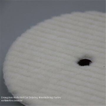 Wool Polishing Pad for Car Detailing High Quality Wool Polish Disc 6inch