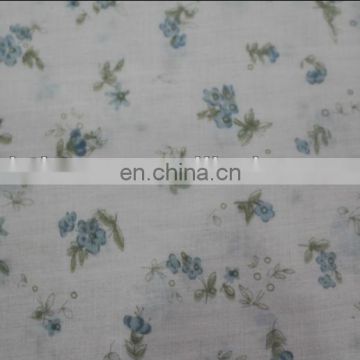 Simple flower printing poplin fabrics for kids