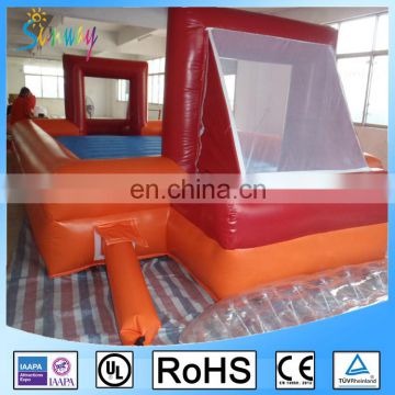 Sunway Outdoor kids N Adults Inflatable Football Field for Sale Price from China Inflatable Football Cour