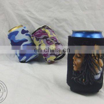 USA Flag Sex Girl Freezable 12oz Hot Selling Manufacture Printed Summit Reusable Neoprene High Quality Insulated Cooler Bag photo-2