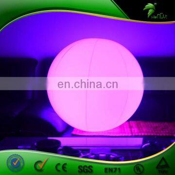 Diameter 1m Inflatable Helium LED Balloon , LED Sphere Lighting Helium Balloon