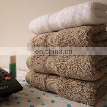 Luxury Dobby Solid Color Cheap Soft Cotton Towel