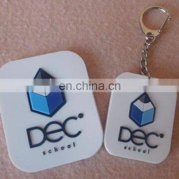 Factory Cheap Two Sided Custom Pvc Keychains With Hot Sale photo-2