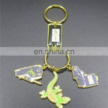 Good quality die casting wholesale stainless steel keychain