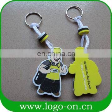 New Design Sport competition promotional eva floating keyring