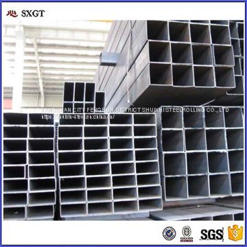 Carbon Steel Welded Black Rectangular Pipe made in Tangshan