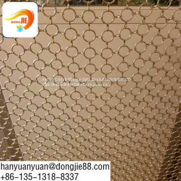 chain link ring mesh for metal curtain