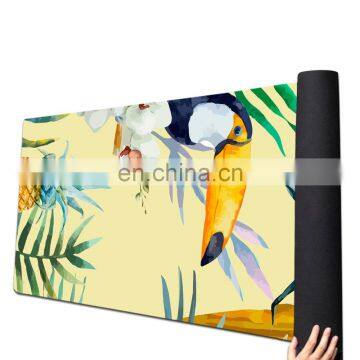 High Quality Nonslip Custom Print Eco Friendly Suede Natural Rubber Yoga Mat photo-4