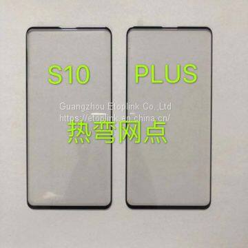 Mobile Phone Screen Protector 3D for Samsung S10 S10 Plus Tempered Glass Film Clear in Stock photo-3