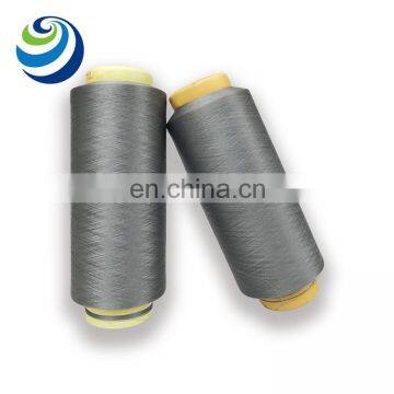 New Type Sell Well 75D/72F DTY Grey Coconut-charcoal Yarn High Quality Dty Polyester Knitting Yarn photo-4