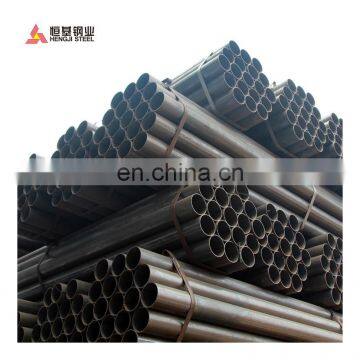 China Q195 Schedule 40 Black Round Steel Pipe Q235 Black