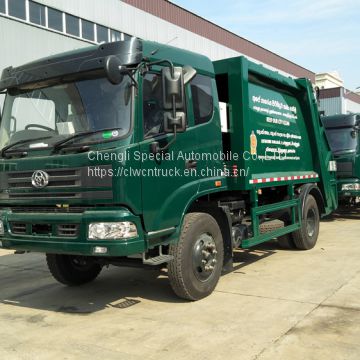 Export to SriLanka RHD 12cbm waste management truck