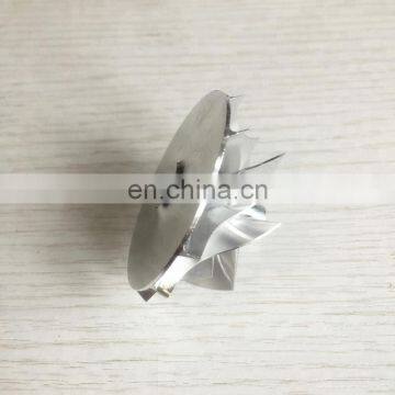 K04 39.86/50.96mm 5304-123-2024/5304-123-2021 6+6 Blades Turbo Billet/milling/aluminum 2618 Compressor Wheel for 5303-988-0046 photo-4