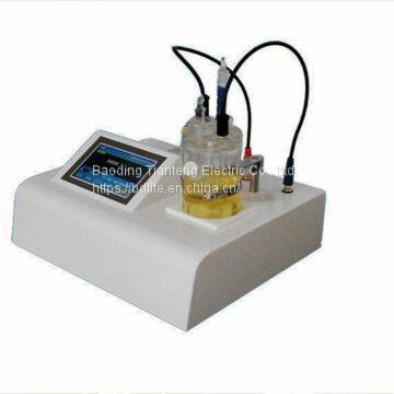 TE200 Karl Fischer Coulomb Titrator for Insulation oil water moisture test