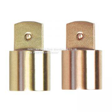 adaptor for socket wrench non sparking aluminum bronze tools